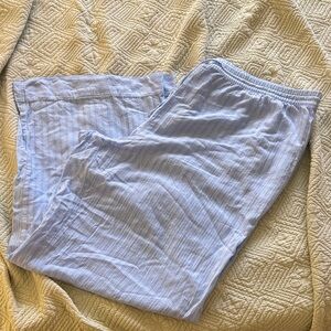 Women’s Striped Cotton Blend Pajama Pants - Stars Above - XL